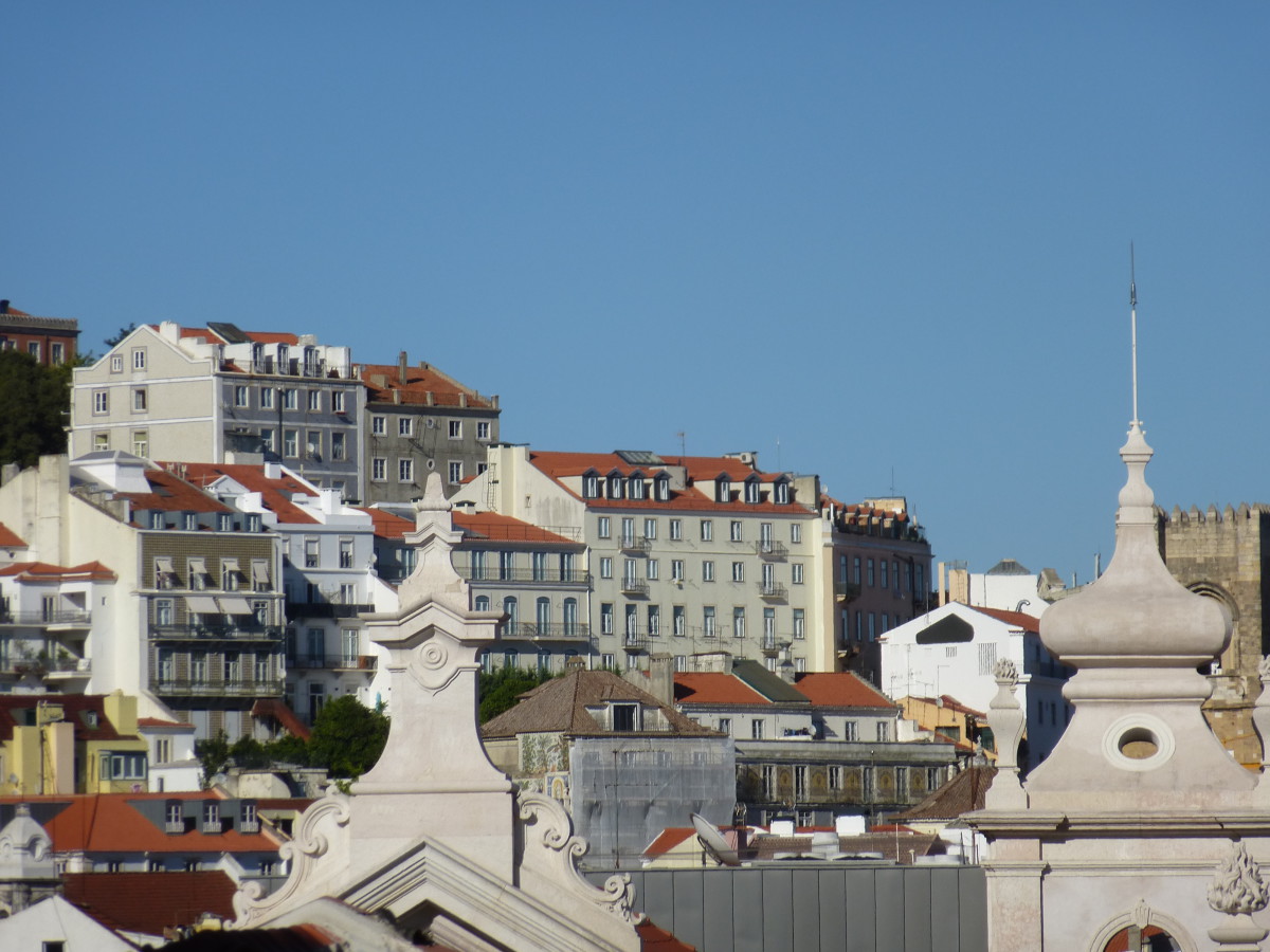 Lisboa, desde a Praça das Belas Artes