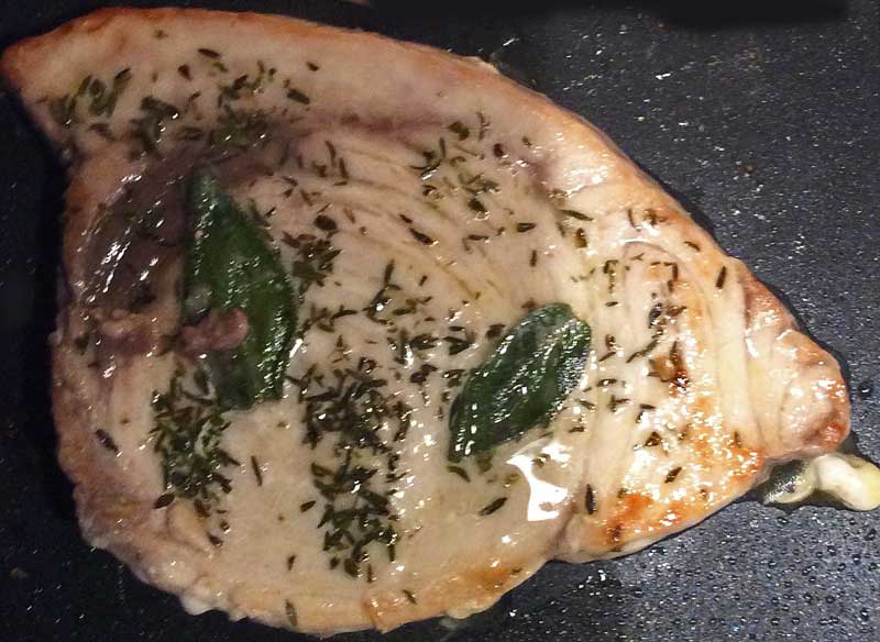 Tranches d&rsquo;espadon au thym  à la plancha