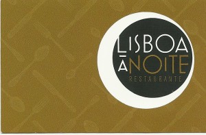 Restaurant Lisboa à noite, Lisboa