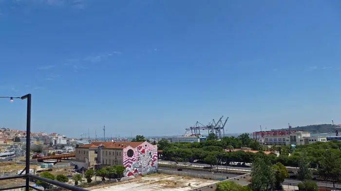 Lisbonne depuis Lx-Factory