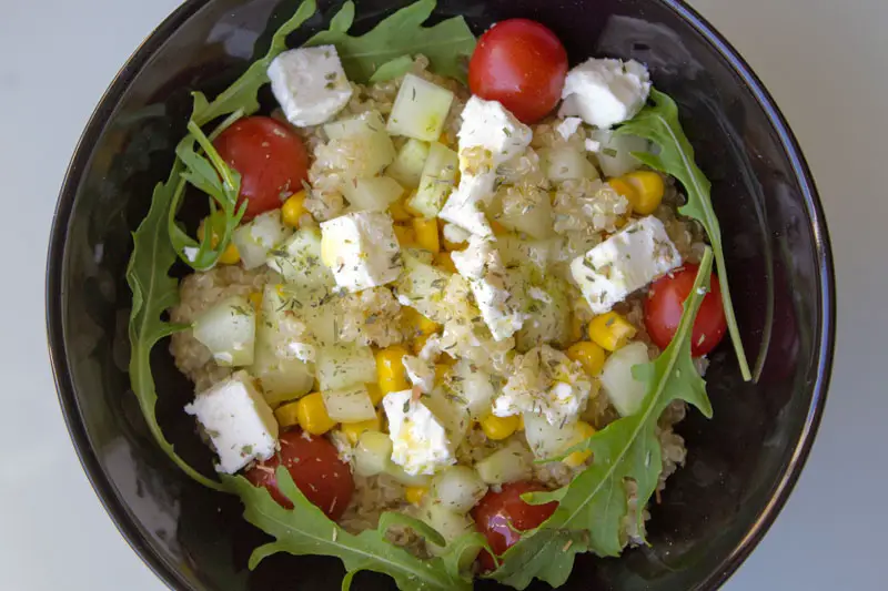 Salade au quinoa rapide et facile