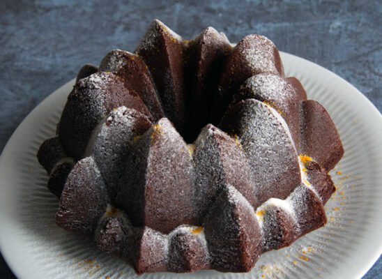 Bundt Cake moelleux à l'orange et au chocolat