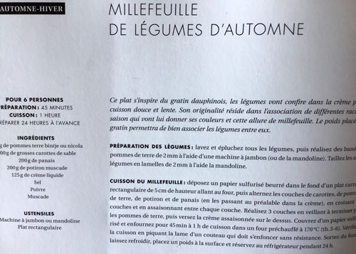 photo de la recette du Grand cours de cuisine Ferrandi