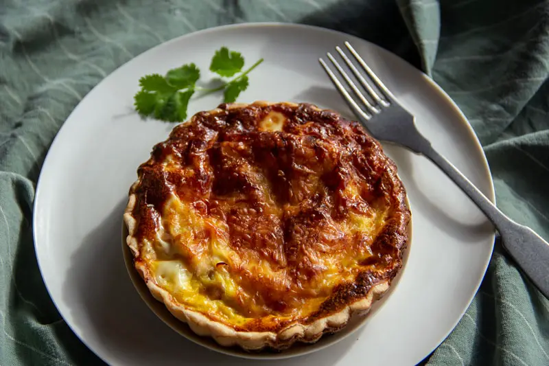 Quiche individuelle jambon-fromage