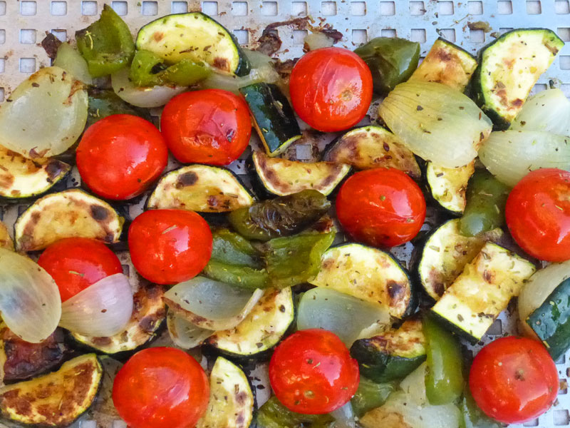 Légumes d&rsquo;été grillés au barbecue